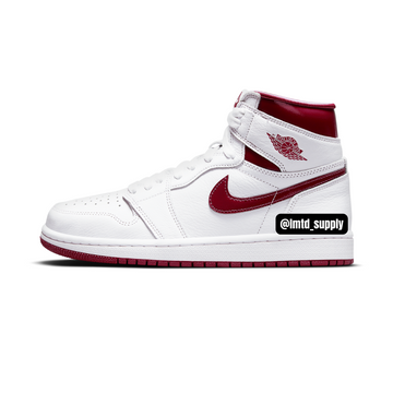 PRE ORDER 2024 Air Jordan 1 Hi 85 "White Metallic Red"