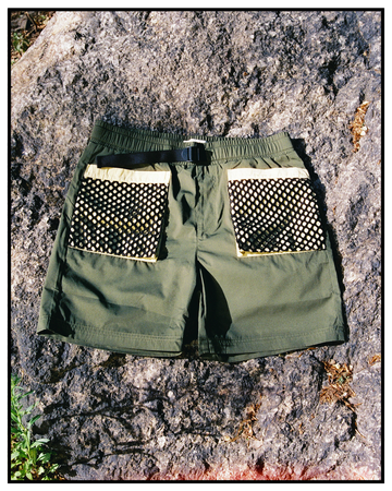 LMTD SUPPLY® Spring/Summer 2022 'Olive Green Tactical' Shorts