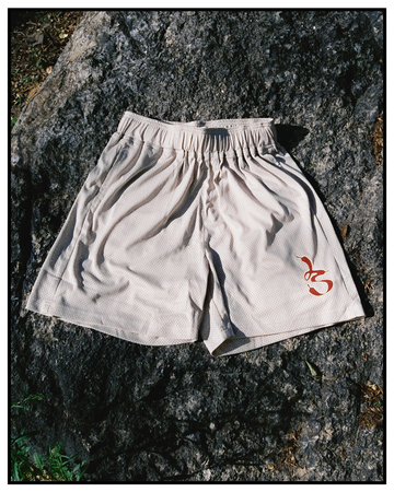 LMTD SUPPLY® Spring/Summer 2022 'Cream Mesh' Shorts